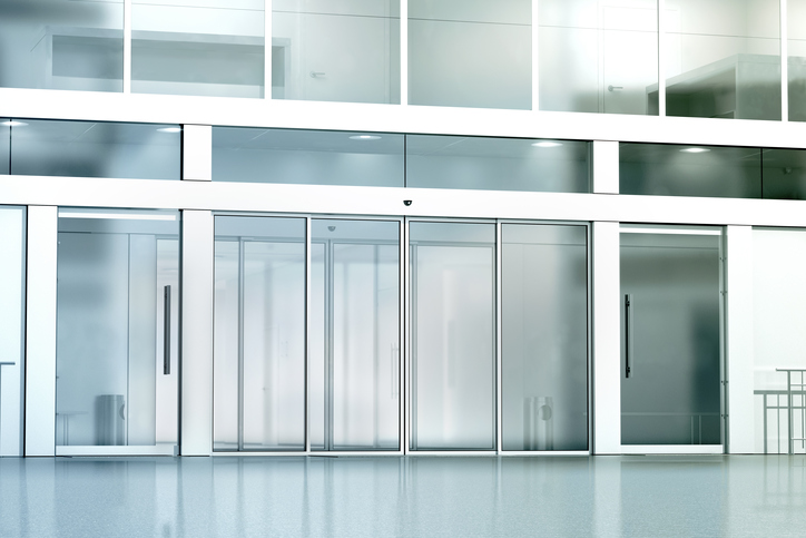 Commercial Glass and Aluminum Door
